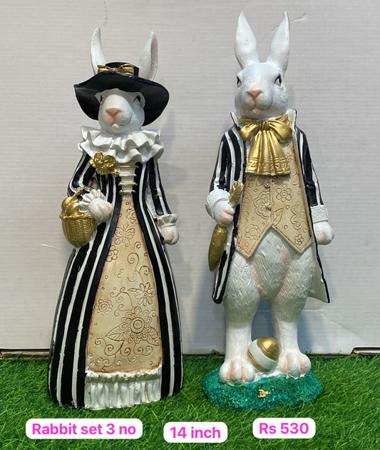 3no rabit set (14inch)