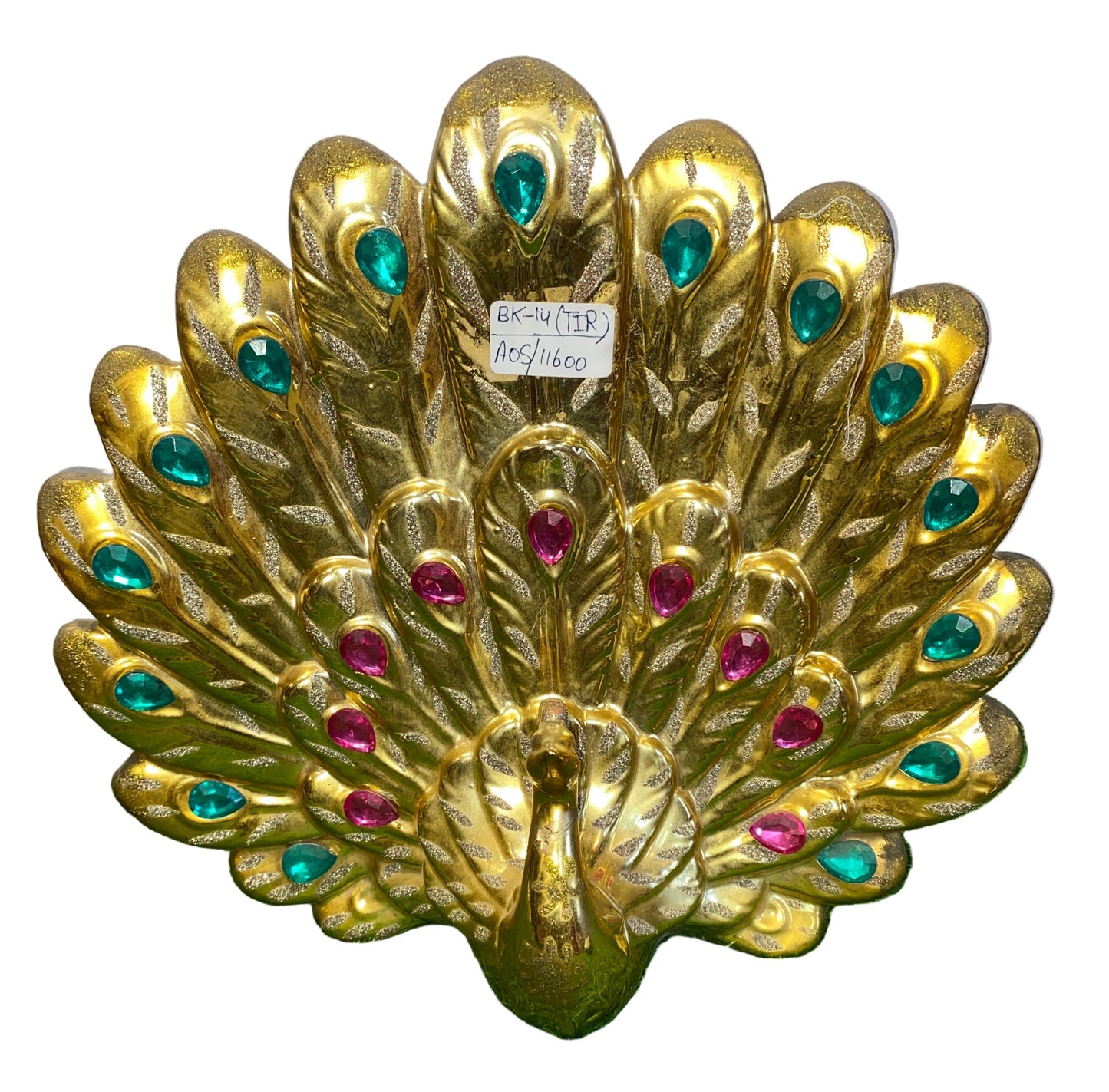 BK-14 (TIR) peacock ceramic 11x11inch