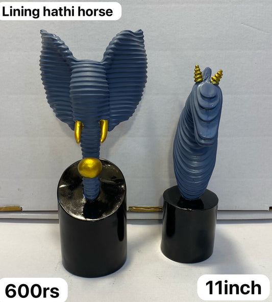 Lining hathi horse (11inch)