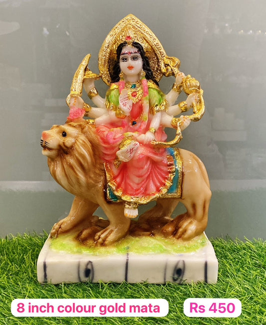 8inch colour gold mata