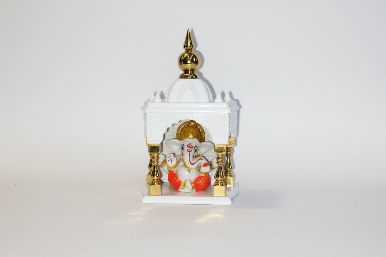 P white mandir (6.5inch)