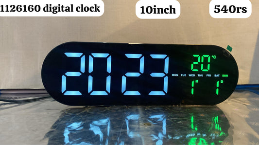 1126160 digital clock(10inch)