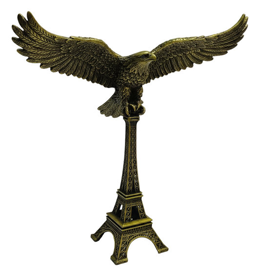 4102 eagle with Eiffel tower ( 4inch )