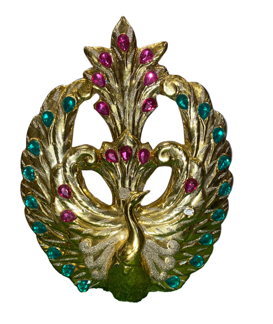 Bk-17B peacock ceramic 10x12inch