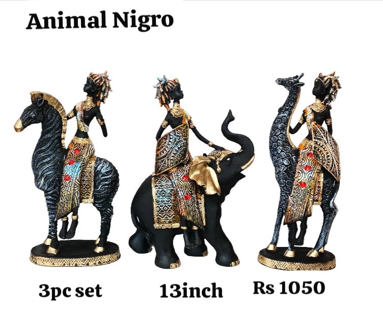 Animal nigro 3pc set(13inch)