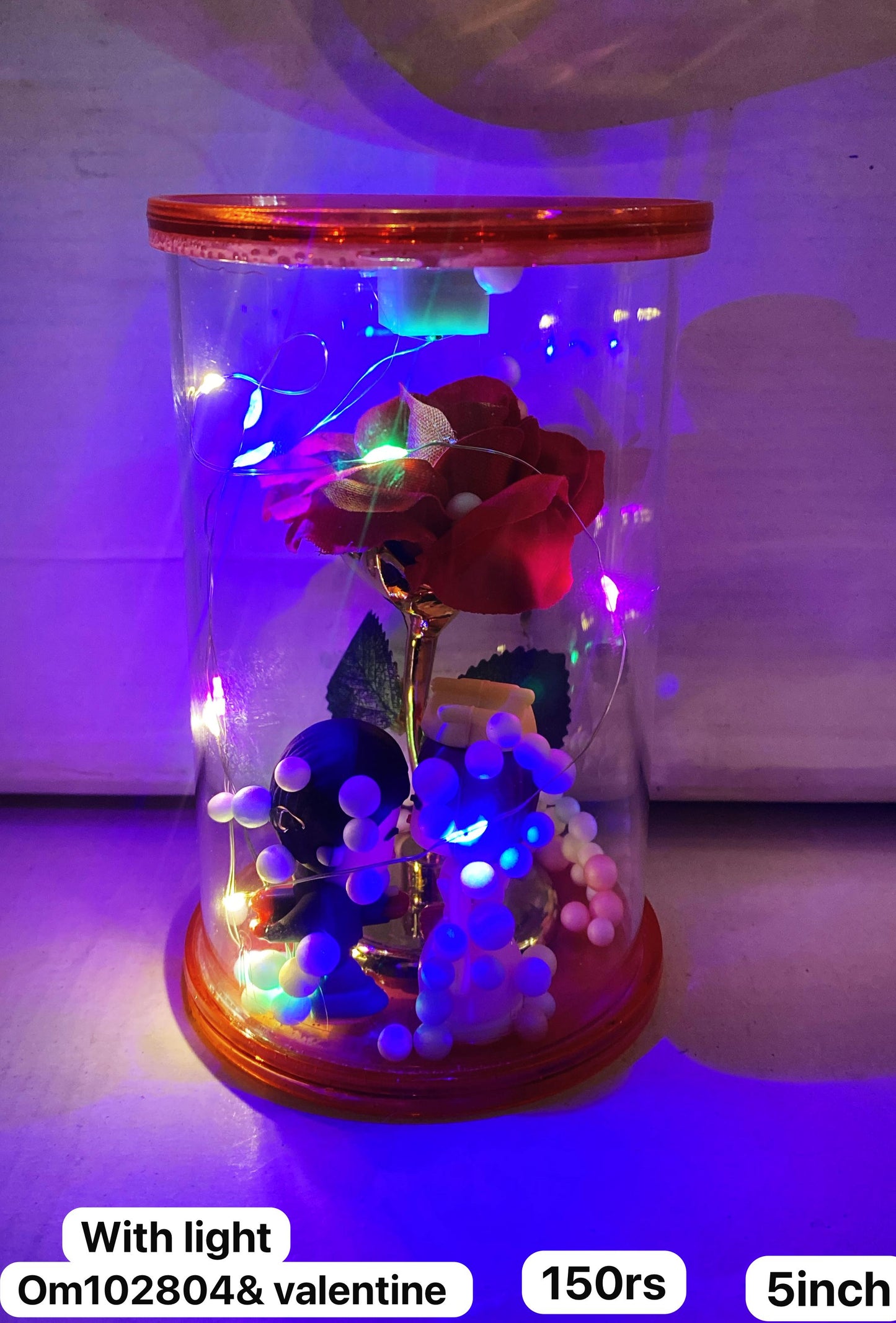 102804& flower lighting(5inch)
