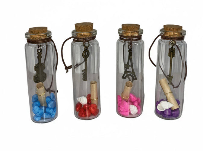 Om4290 Message bottle 12pc box ( 3inch )