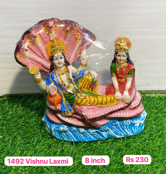 1492 Vishnu Laxmi ( 8inch )
