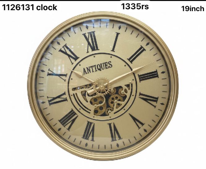 1126131 gear clock(19inch)