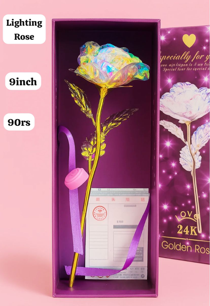 Lighting rose (9inch)