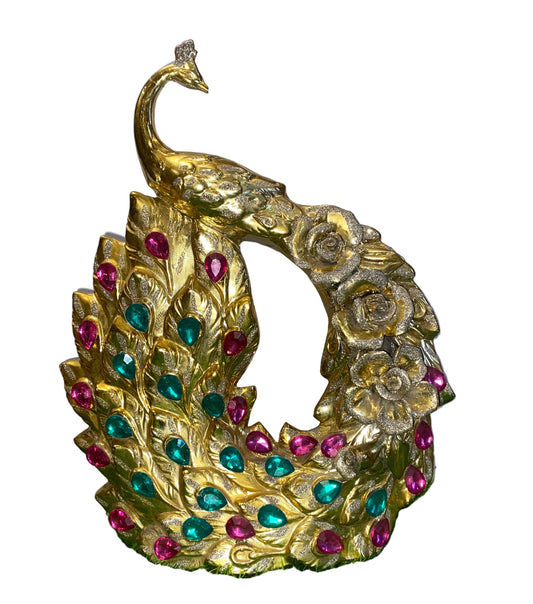 Bk-18(TOS) peacock ceramic 10x12inch