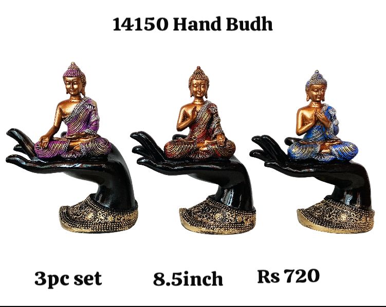 14150 hand budh 3pc set(8.5inch)