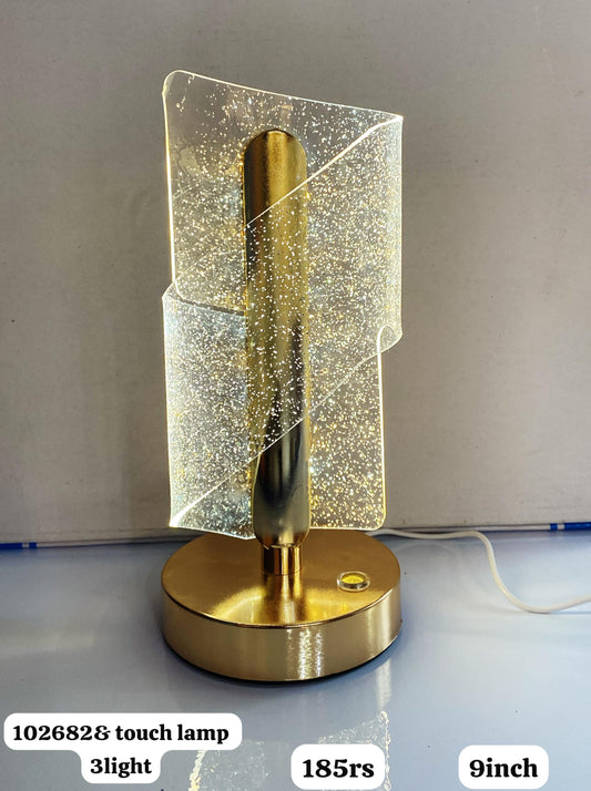 102682& touch lamp 3lights(9inch)