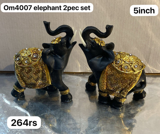 4007elephant 2pc set (5inch)