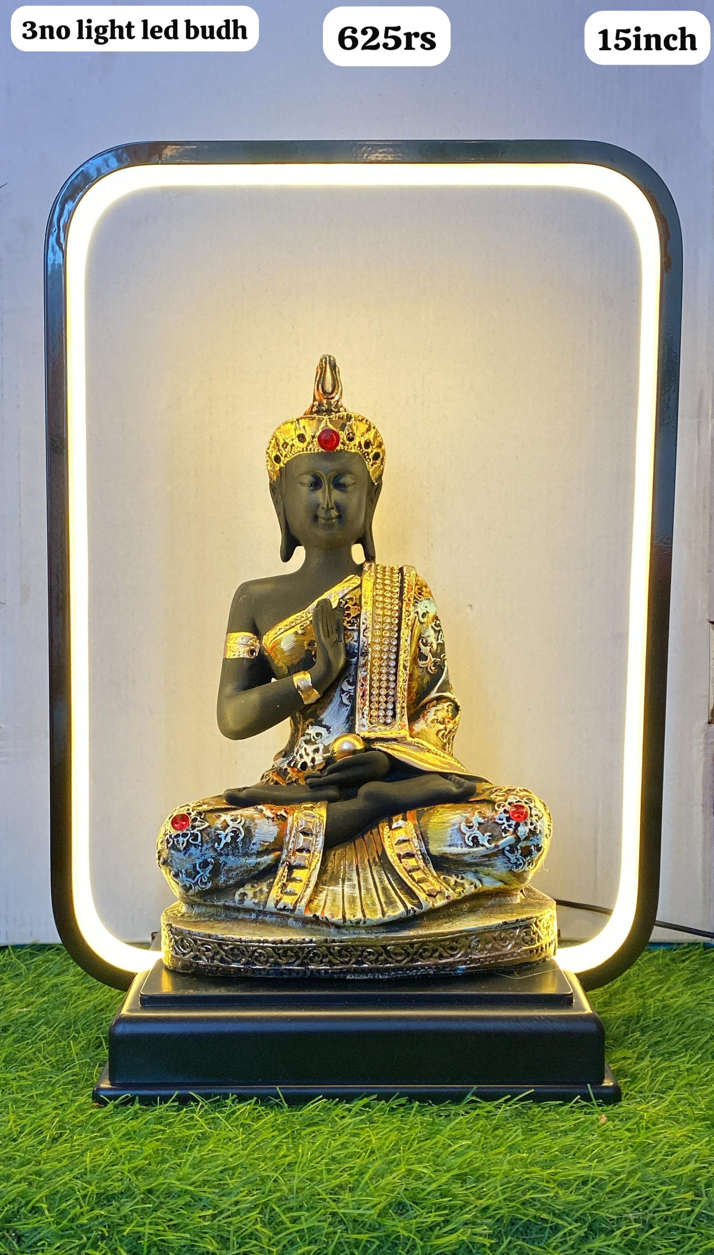 3no light led budh(15inch)