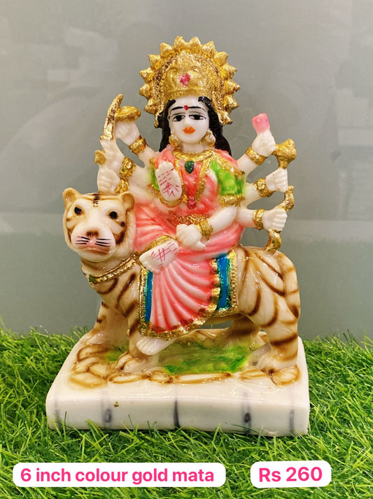 6inch colour gold mata