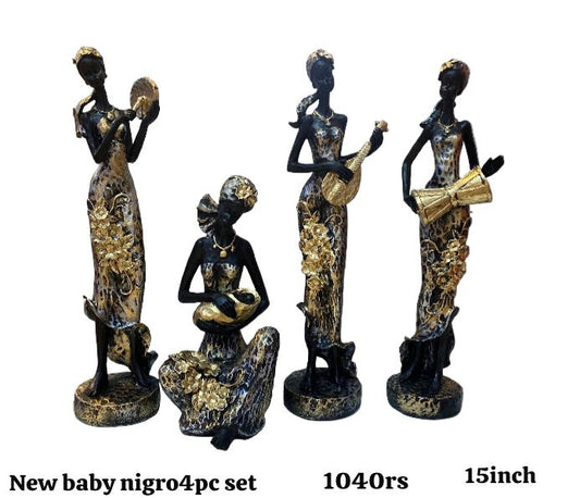 New baby nigro 4pc set(15inch)