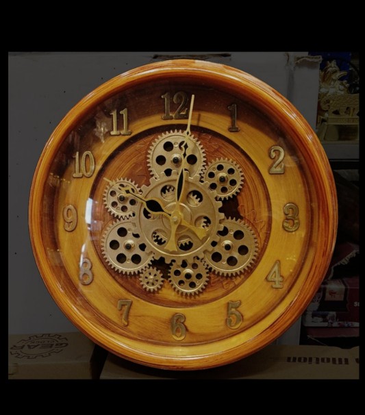 1387 gear clock ( 12inch ) mix colour