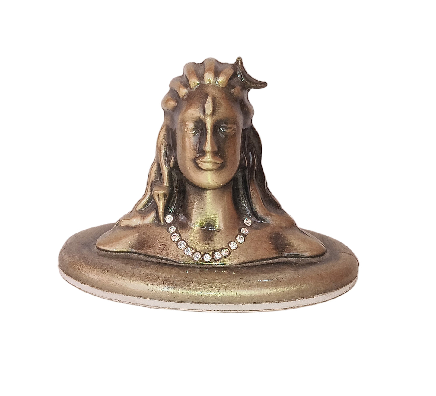 Metal Adiyogi  mix colour 5pc box (5.5cm)