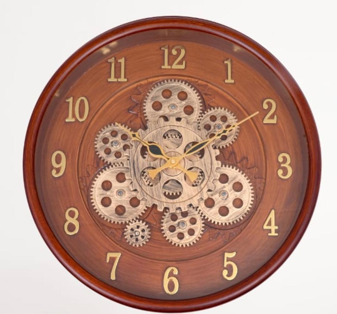 1687 Gear clock ( 22inch ) mix colour