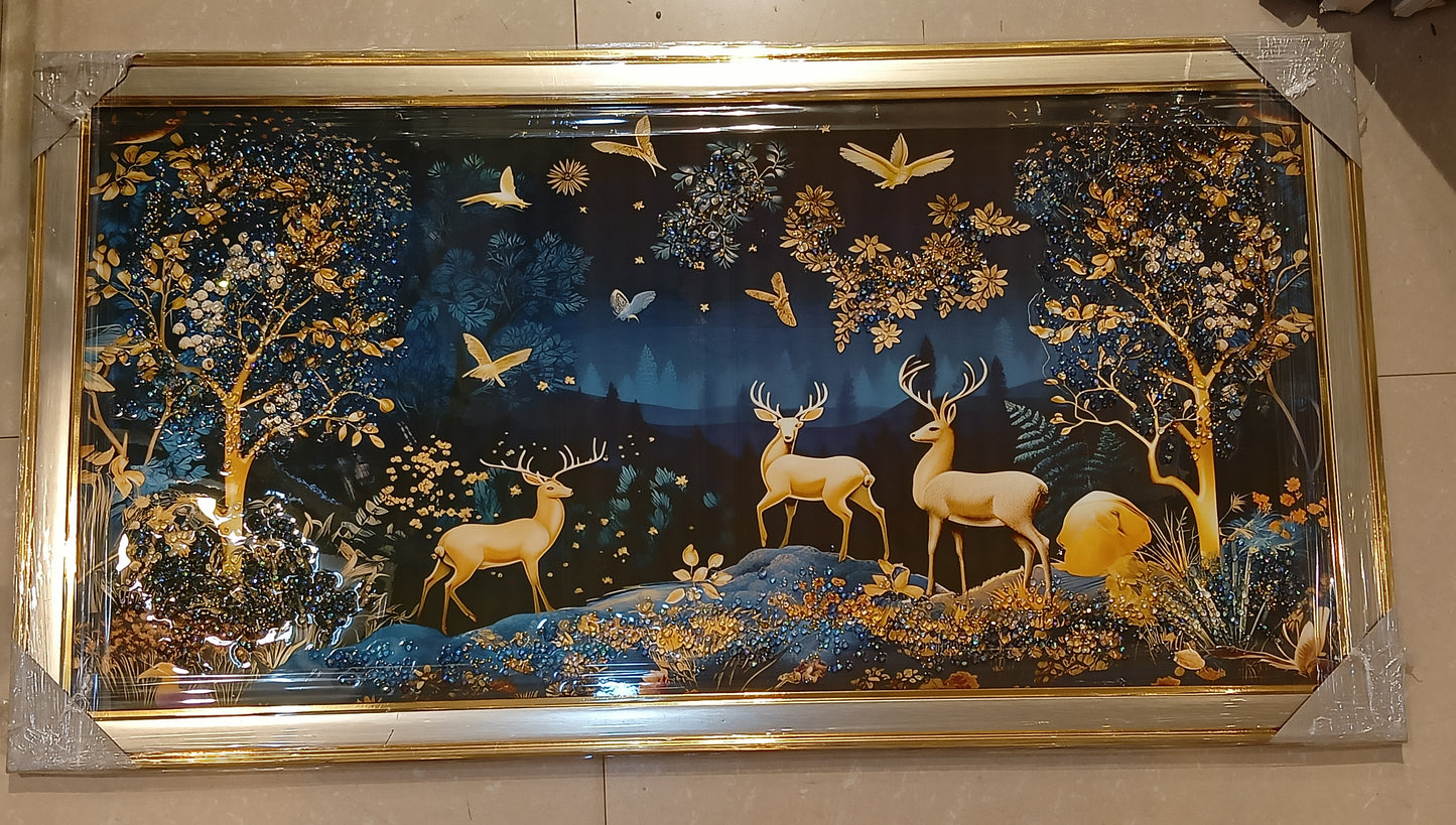 16x30 frame crystal Scenery Mix Design