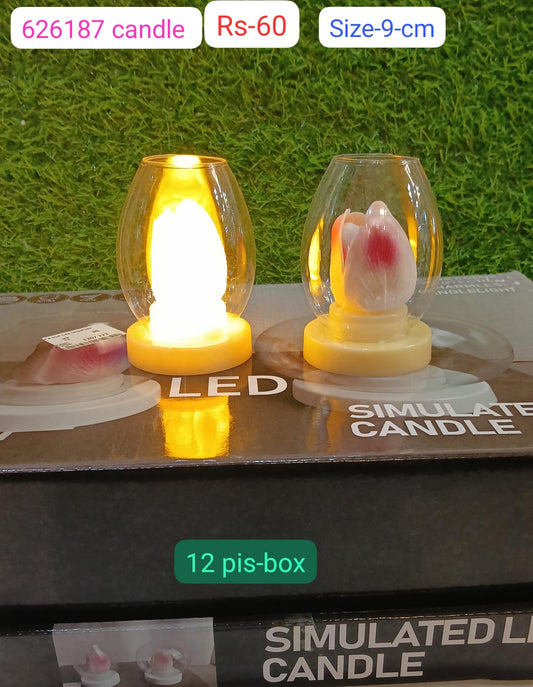 626187 candle 9cm ( 12pc box )