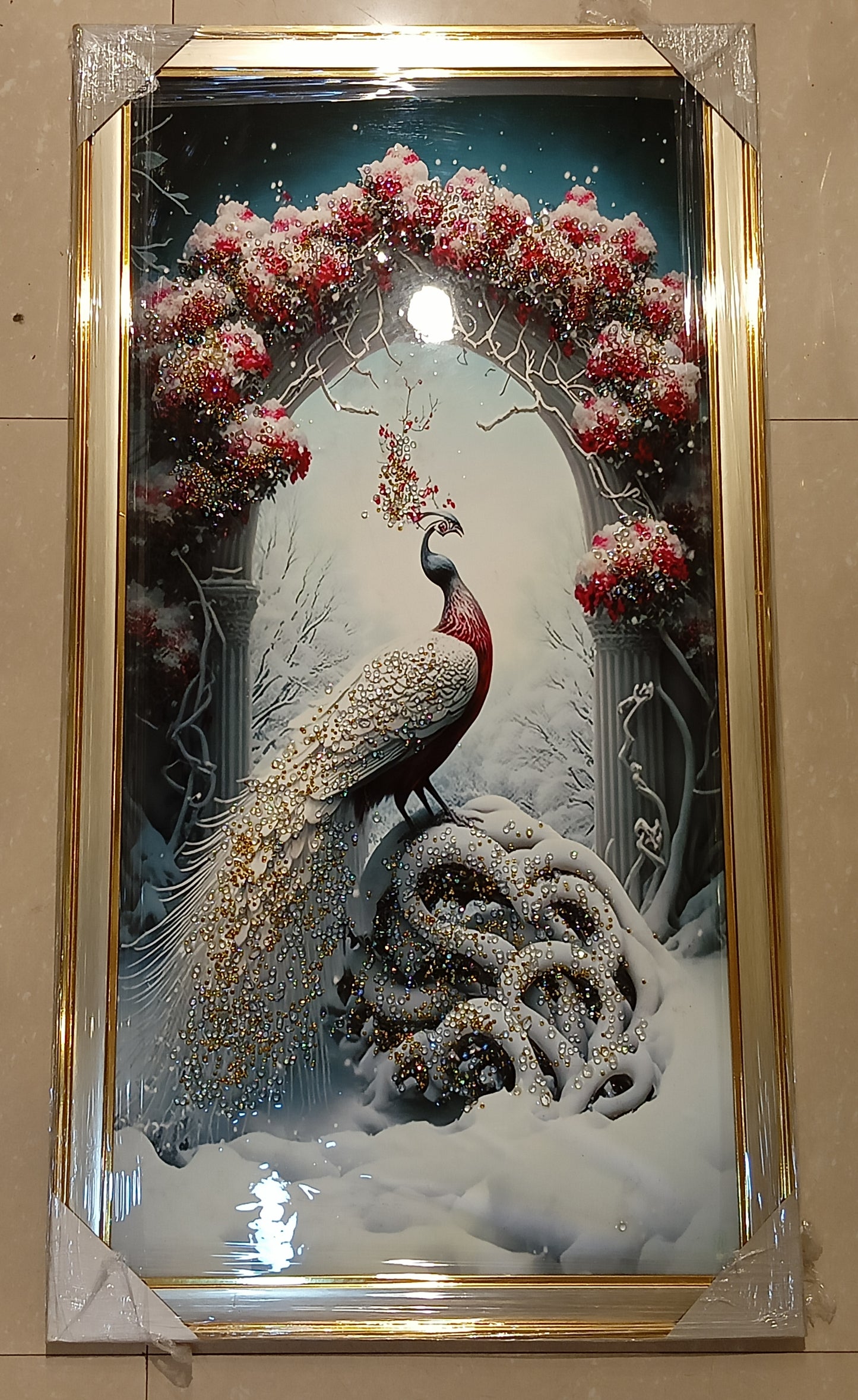 16x30 frame crystal Scenery Mix Design