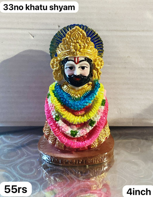 33no khatu shyam ( 4inch ) minimum 12pc