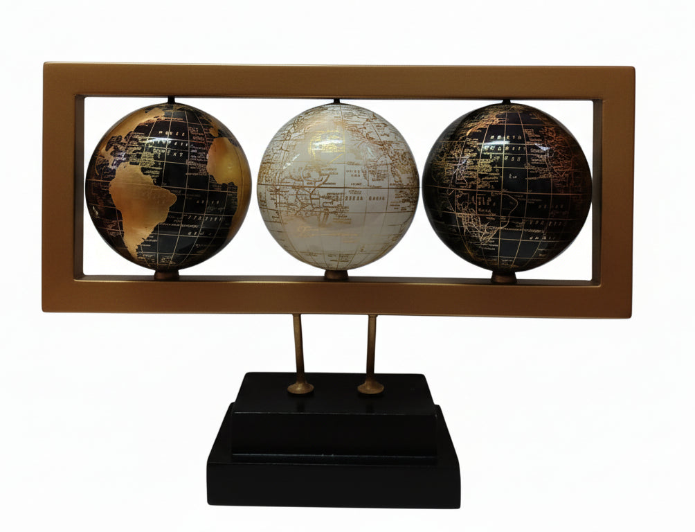 1415 Metal Three Globe stand (11x14inch)