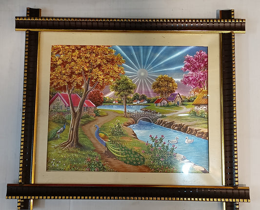 Magical Art with box (  14x12inch ) Mix Design