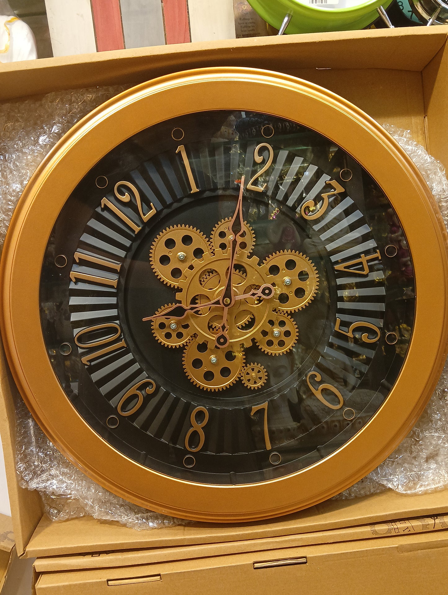 3321 clock ( 20inch ) mix colour