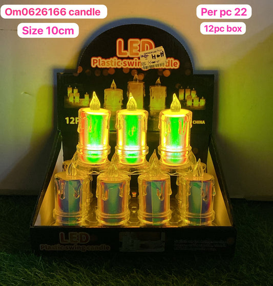 0626166 candle 10cm ( 12pc box )