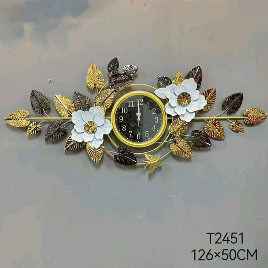 T2451 Metal clock ( 126x50cm )