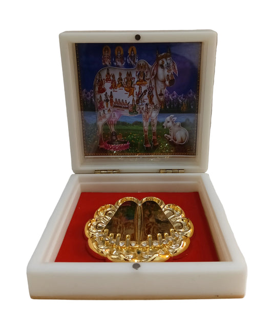 Charan paduka kamdhenu (4.5x4.5inch)