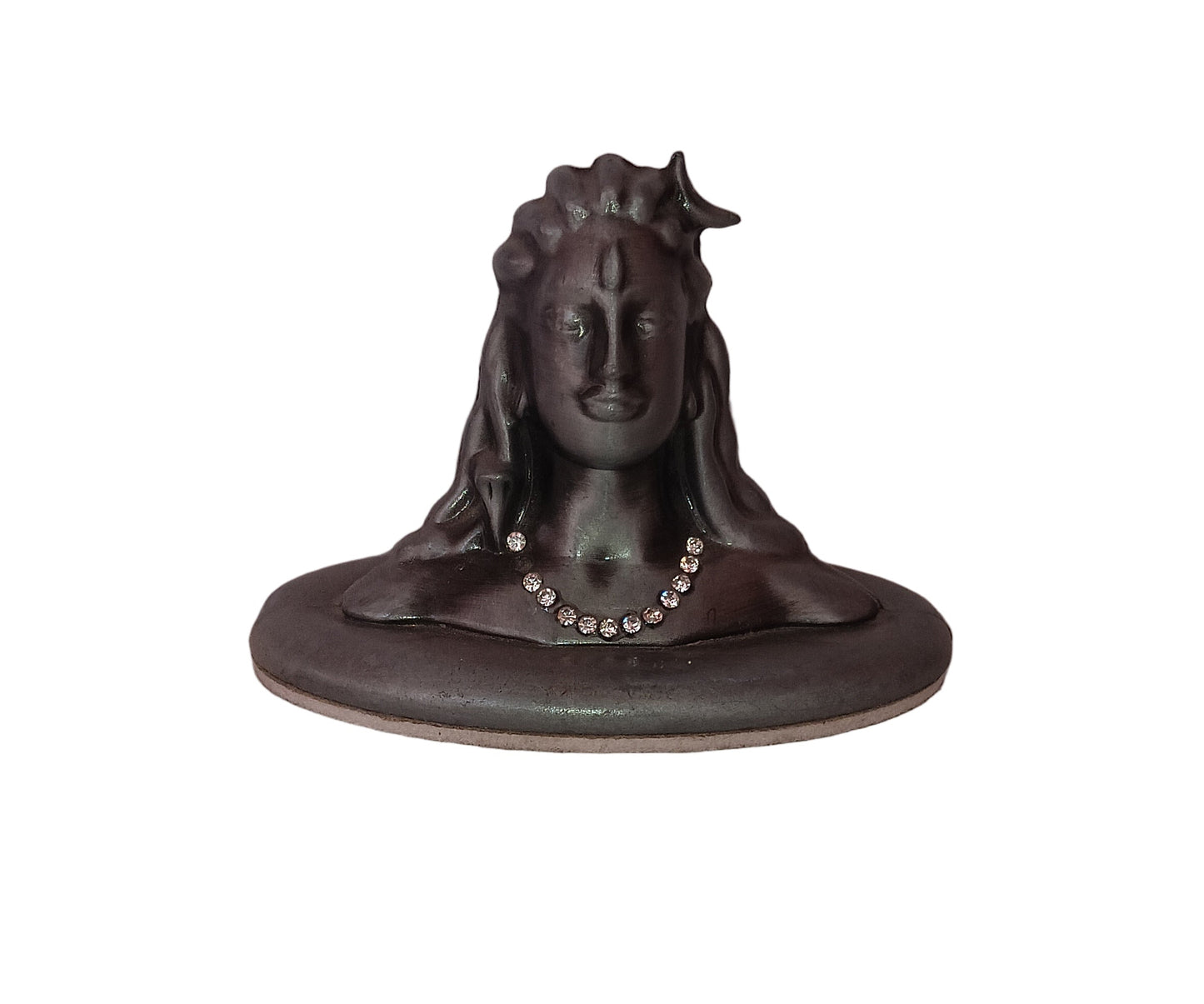 Metal Adiyogi  mix colour 5pc box (5.5cm)