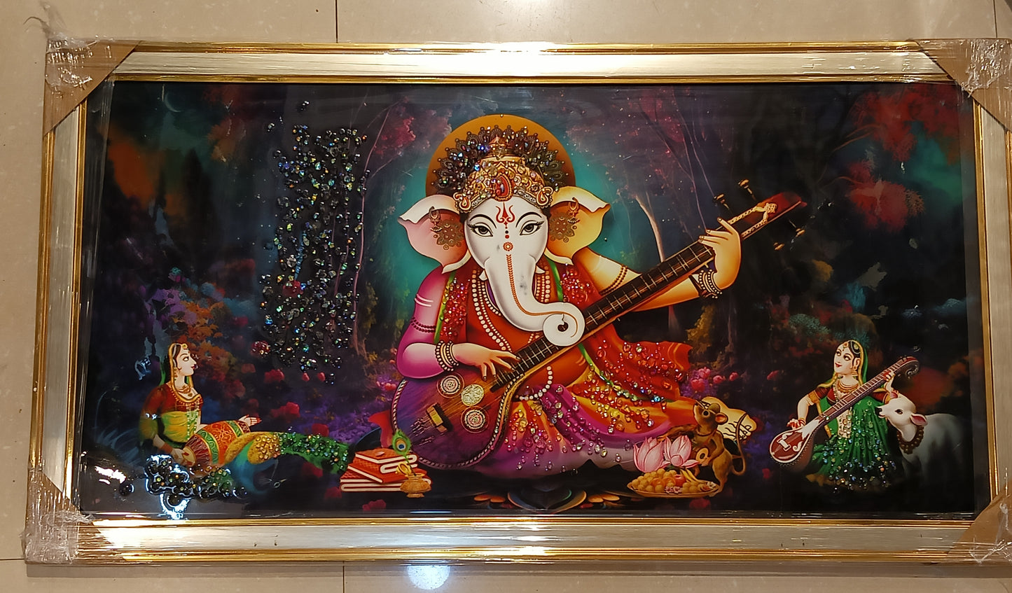 16x30 frame crystal Scenery Mix Design