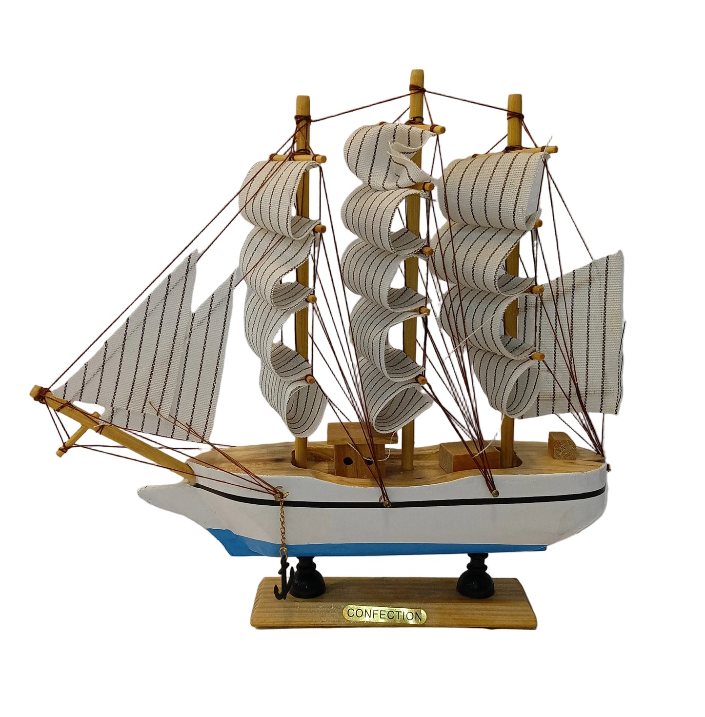 10038 wooden ship (24cm)