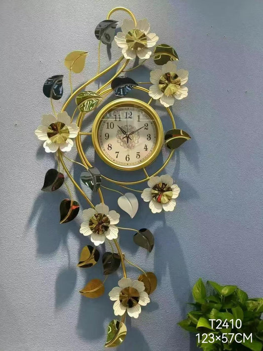 T2410 Metal clock ( 123x57cm )