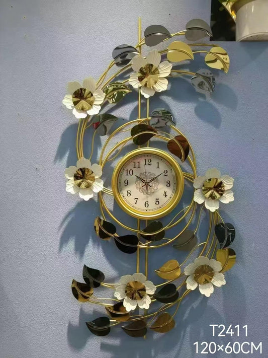 T2411 metal clock ( 160x60cm )