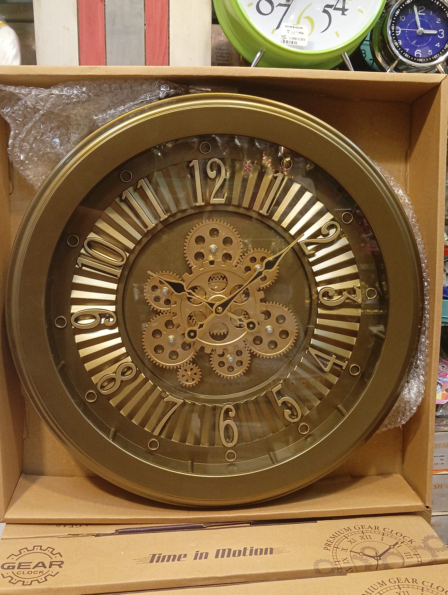3321 clock ( 20inch ) mix colour