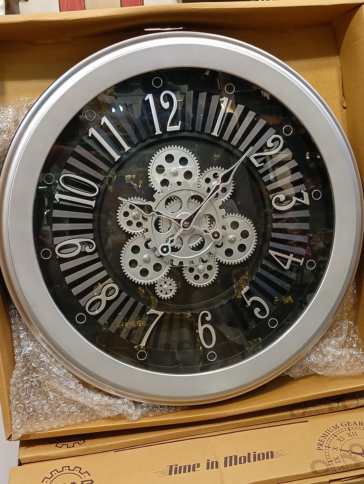 3321 clock ( 20inch ) mix colour