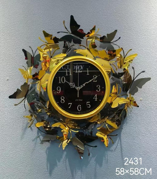 2431 Metal clock ( 58x58cm )