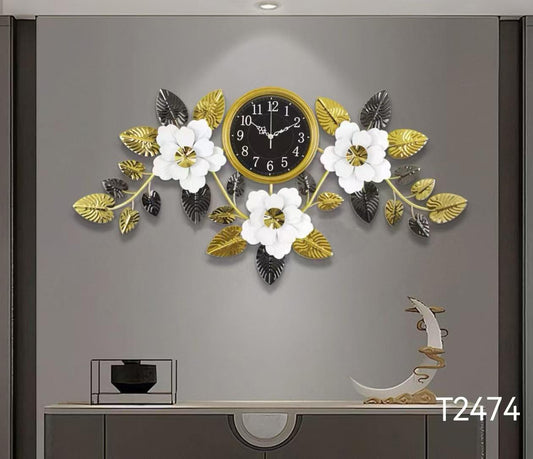 T2474 Metal clock