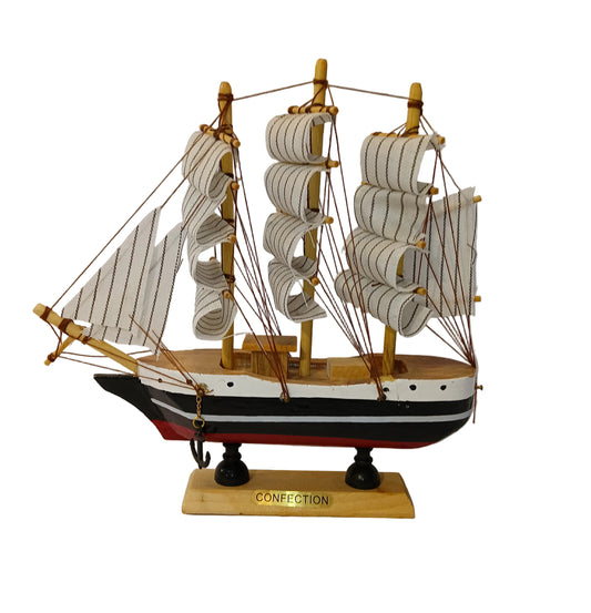 100385 wooden ship (20cm)