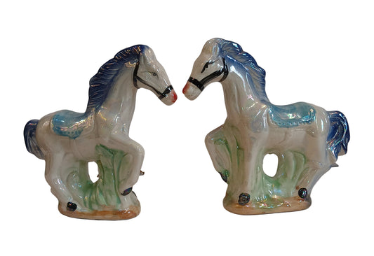 C6 2pc set ceramic Horse (6.5inch)