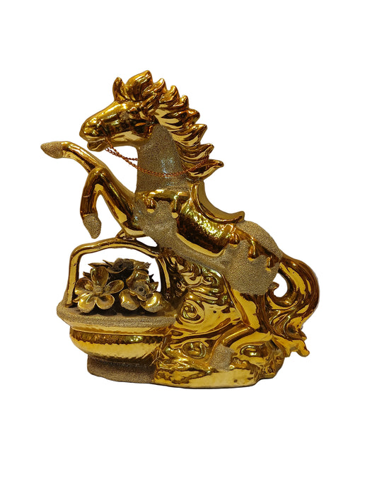 Om100613 Horse Ceramic (11inch)