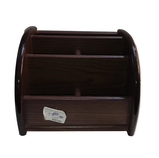 4050 wooden pen stand (5x6.5inch)