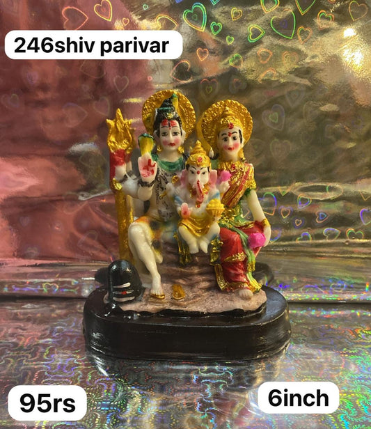 246shiv parivar ( 6inch ) minimum 12pc