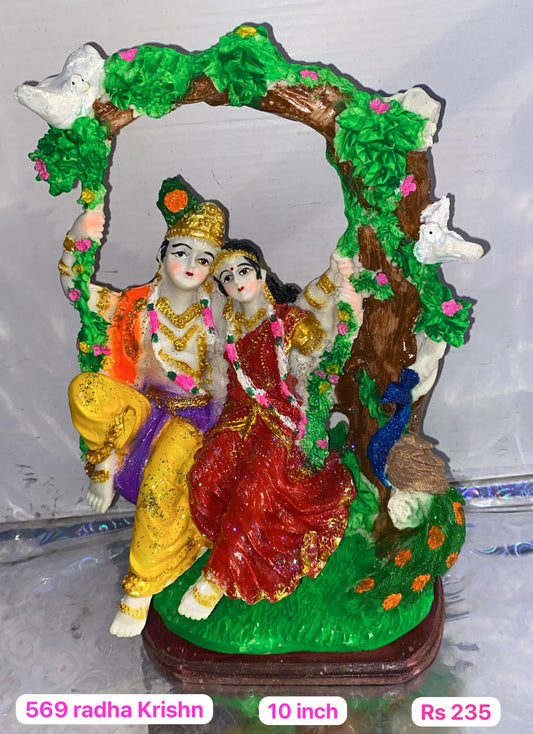 569 Radha Krishn ( 10inch )