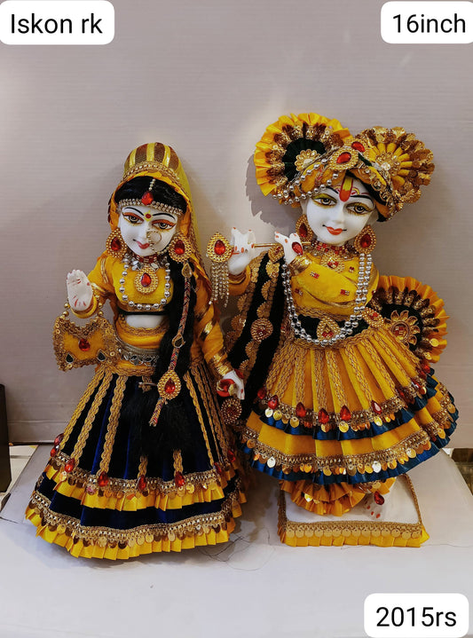 Iskon Radha Krishn ( 16inch )